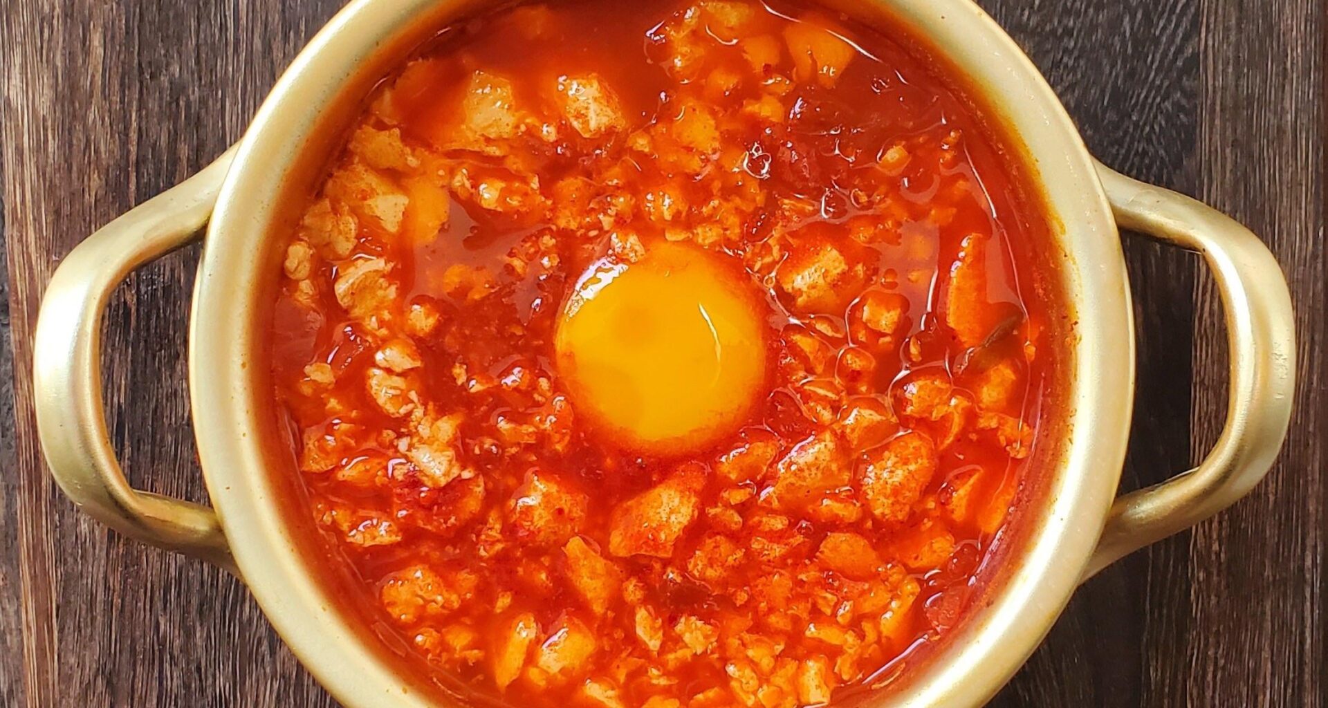 Sundubu-jjigae 순두부찌개aka Korean spicy soft tofu stew