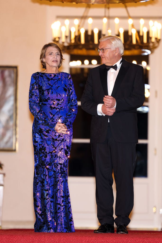 official dinner at bellevue palace to celebrate 25th anniversary of nordic embassies in berlin