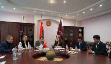 Meeting of Vice Ministers of Culture of Kyrgyzstan and Belarus held as part of Kyrgyz Days of Culture in Minsk