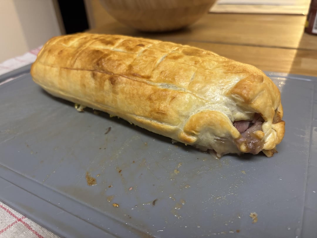 Première tentative de bœuf Wellington !