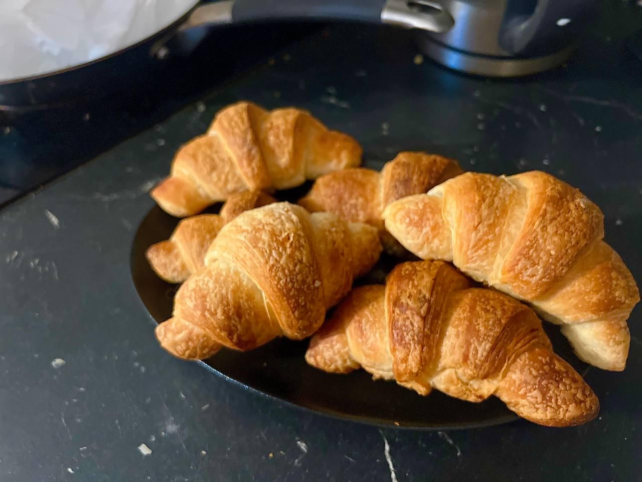 First attempt at croissants