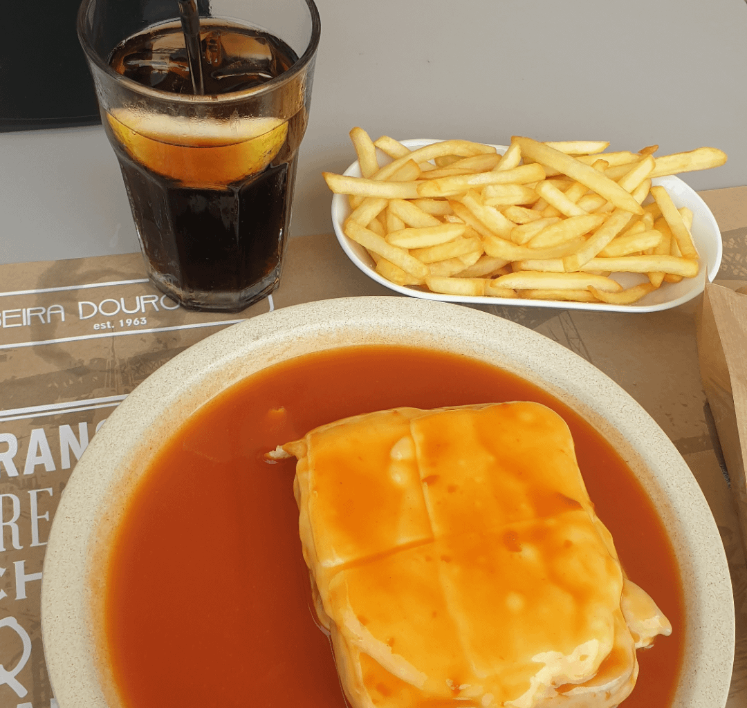 Francesinha in Porto