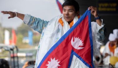 A 18 ans, Nima Rinji, un jeune népalais, a déjà gravi les 14 plus hauts sommets du monde