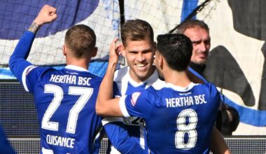 Hertha BSC fügt Karlsruhe die erste Saisonpleite zu