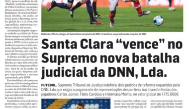 Santa Clara "vence" no Supremo nova batalha judicial da DNN, Lda.