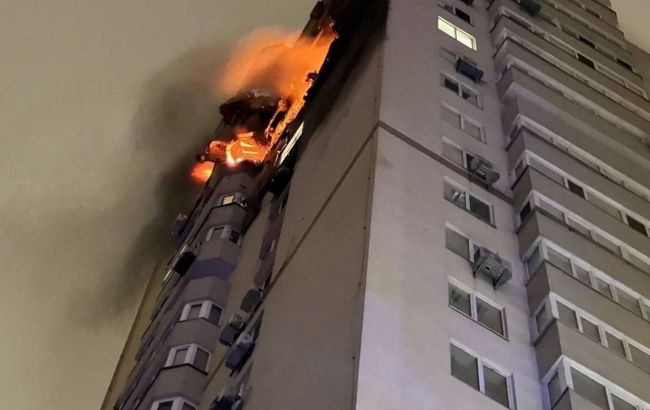Casualties reported as result of drone strike on high-rise building in Kyiv