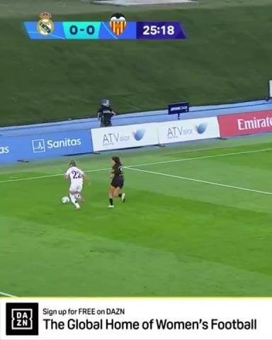 Real Madrid W [1] - 0 Valencia W | Olga Carmona 26'