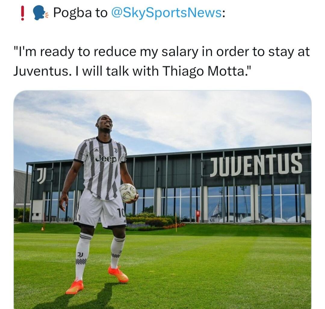 If Pogba reduces his salary to a palatable level do you think he should have a chance, at least until the summer?