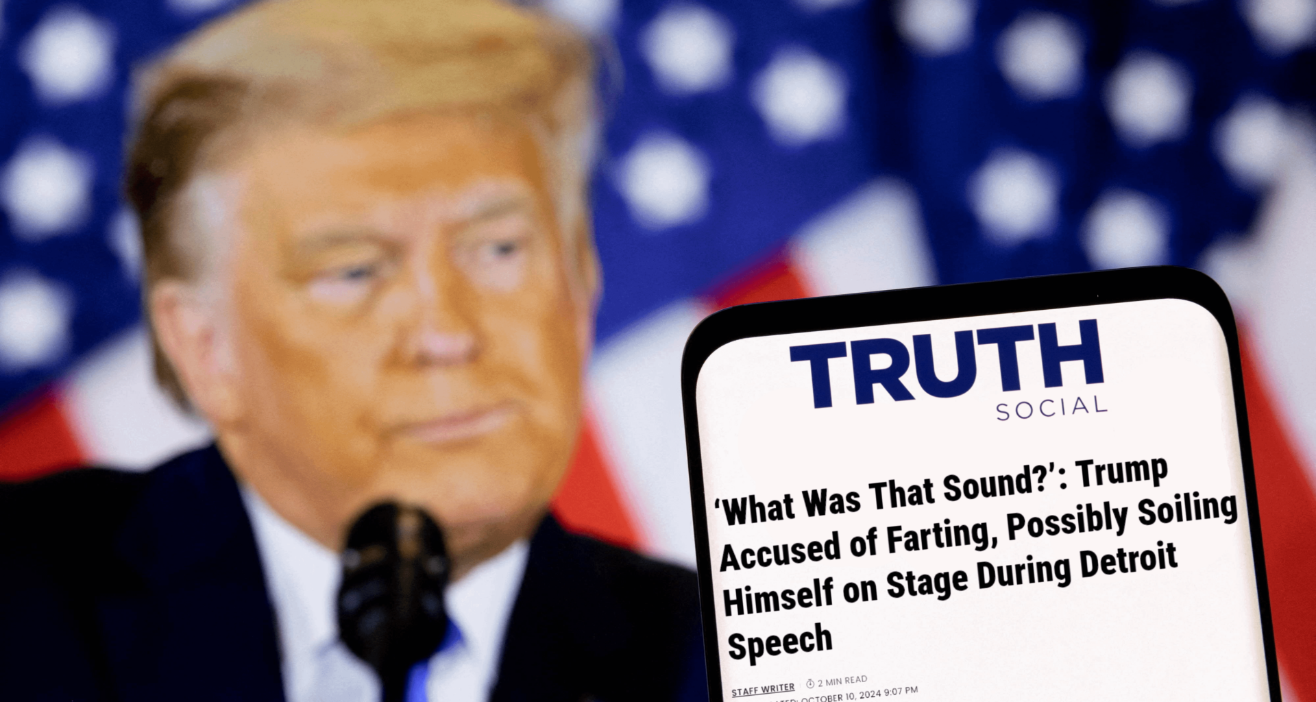 The most important news of the day is discussed on Truth Social