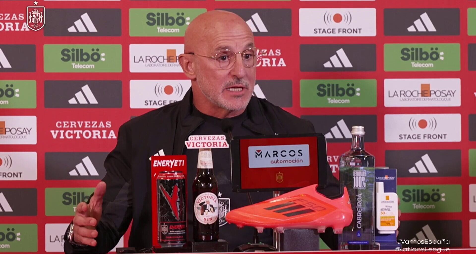 [Selección Española Masculina de Fútbol] Luis de la Fuente, national coach: "Lamine had a problem after the game. I spoke to him and he didn't think he would be 100% on Tuesday." "We always look after the player and we decided to rest him as we have done with other players."