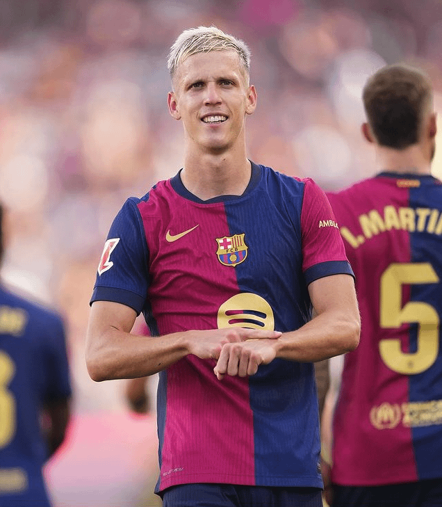 Barça confirms Dani Olmo is back in team training after injury