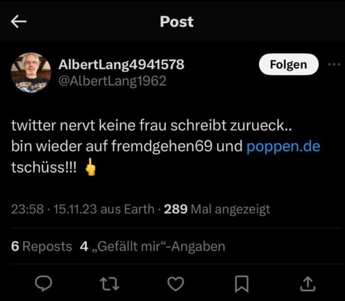 Albert Lang macht Ansage..!