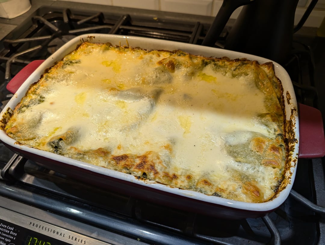 Lasagnes d'épinards