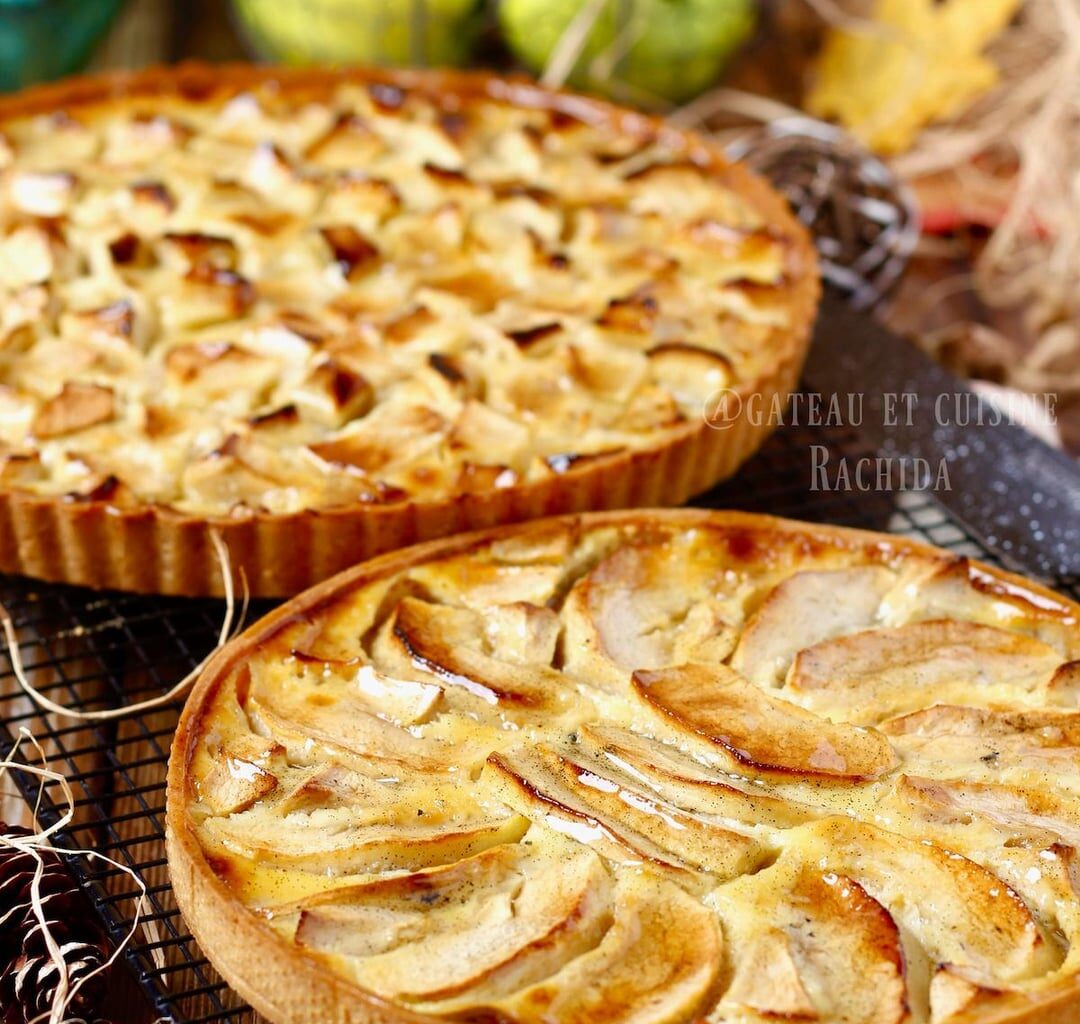 Tarte aux pommes Normande