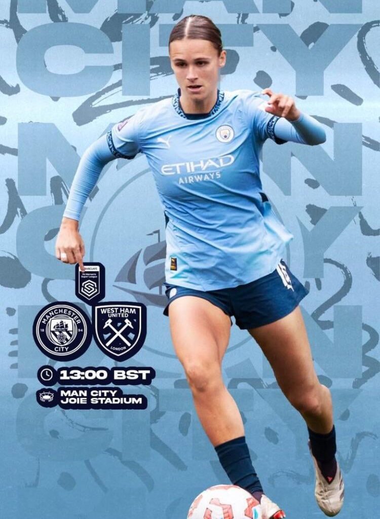 Gameday v West Ham, 1pm kickoff at Joie (Academy Stadium) Stadium.