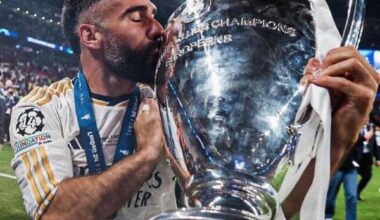 🚨⚪️ Dani Carvajal will return in October 2025.