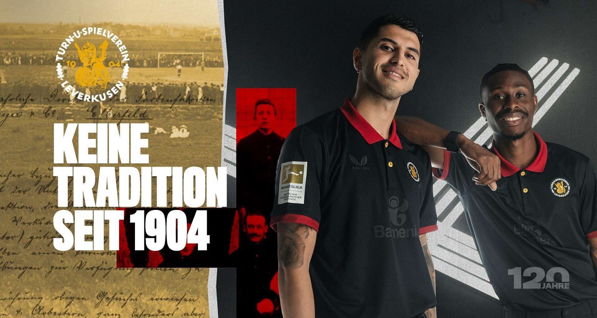 "Keine Tradition seit 1904": Bayer Leverkusen wird zum 120-jährigen Jubiläum gegen Holstein Kiel mit einem Sondertrikot auflaufen