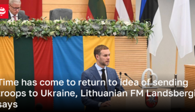 North Korean soldiers in Ukraine – Lithuania proposes sending EU troops | Ukrainian News