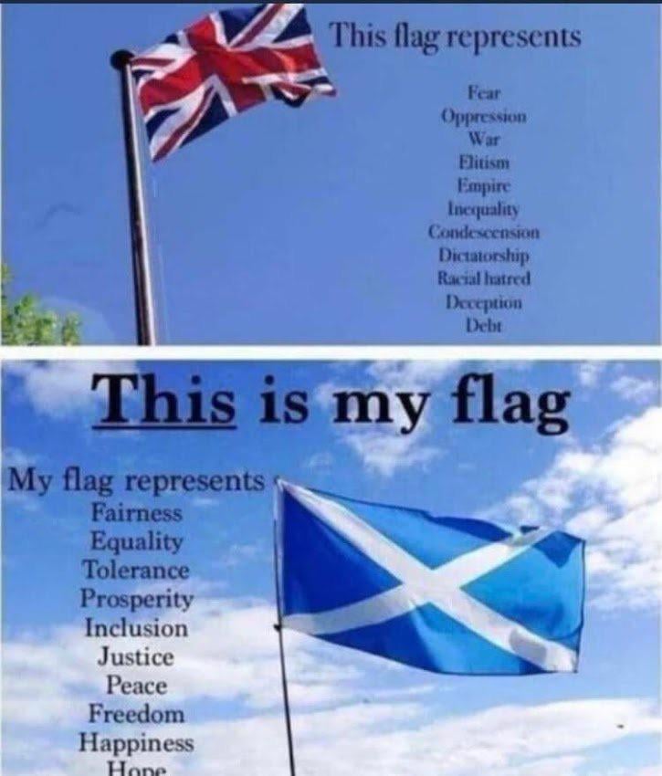 I don’t think we give Scott’s enough grief on here for their cringey nationalism. Only empire to call themselves colonised