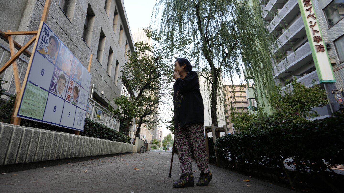 Japan's ruling party braces for a blow to its comfortable majority in the lower house in elections