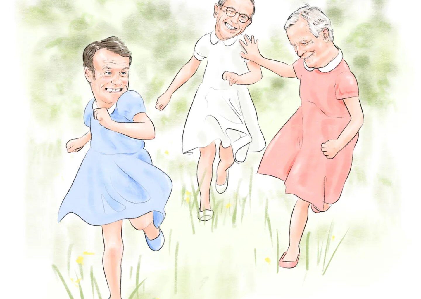 On a vraiment l'impression qu'ils jouent à ça