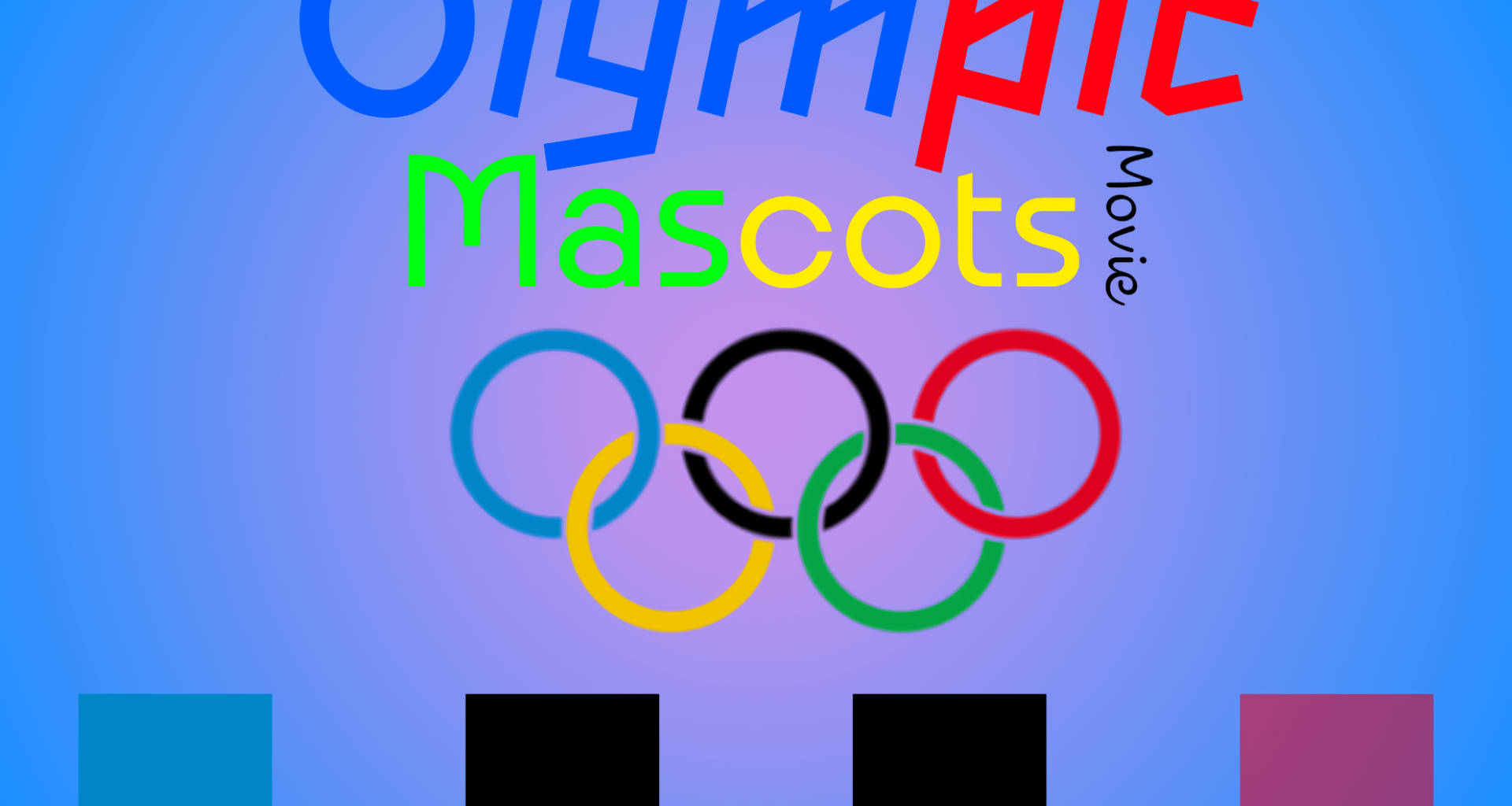 Hello, new here from the olympic mascots sub reddit, so a few weeks ago, i made a fan made movie poster about the olympic mascots, i'm not a good artist cuz i can't even draw a mascot but here is it, if there was a movie about. The mascots, what it would be like??