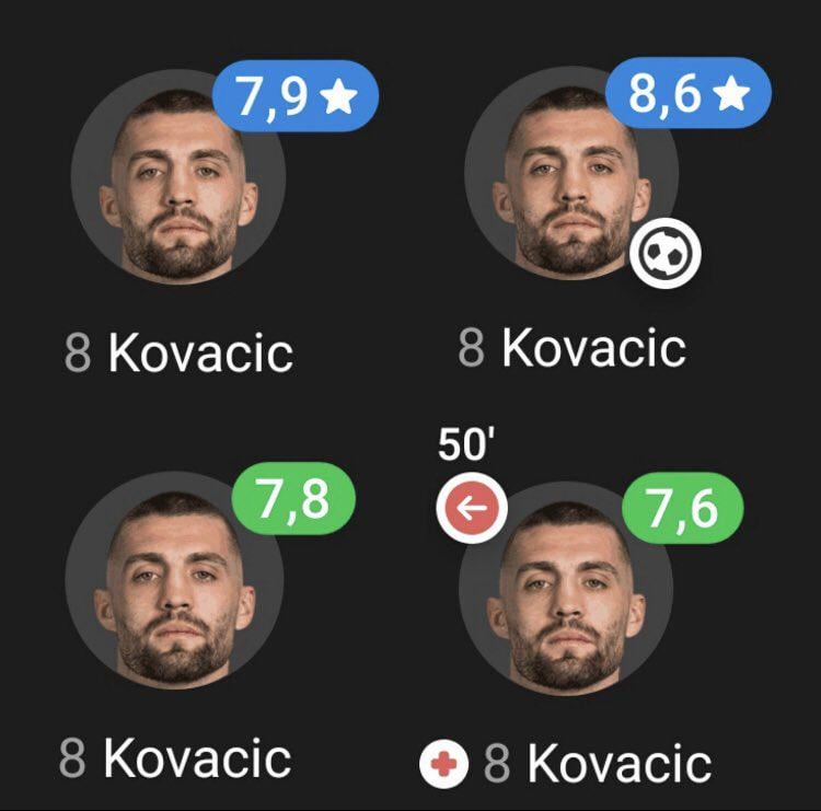 Kovacic appreciation. ✨