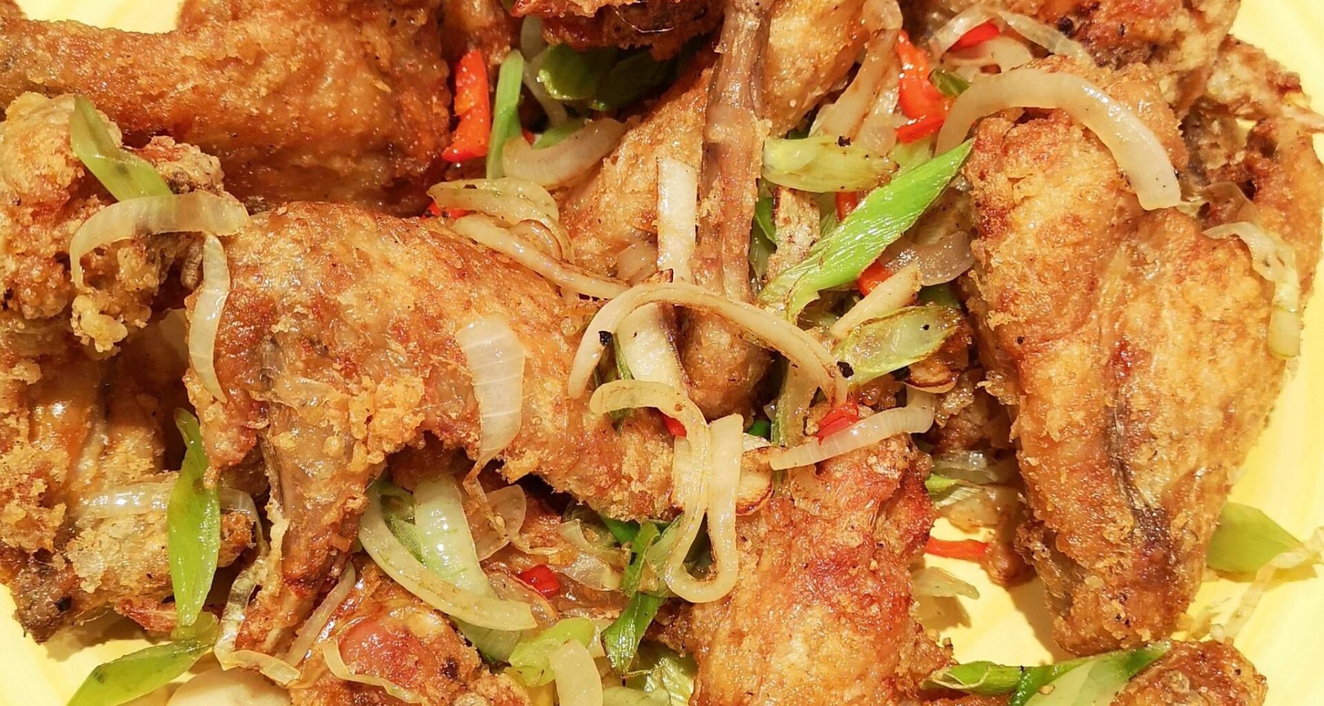 Salt and Pepper Chicken Wings