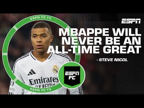 an old clip of Luis Enrique demanding more defensive actions from Kylian Mbappe at PSG.  (ESPN FC)