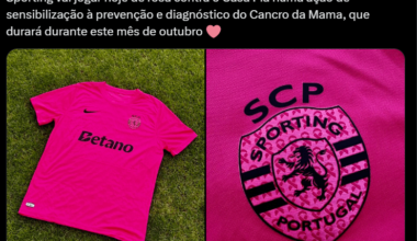 Sporting participa de ação de sensibilização contra o cancro da mama
