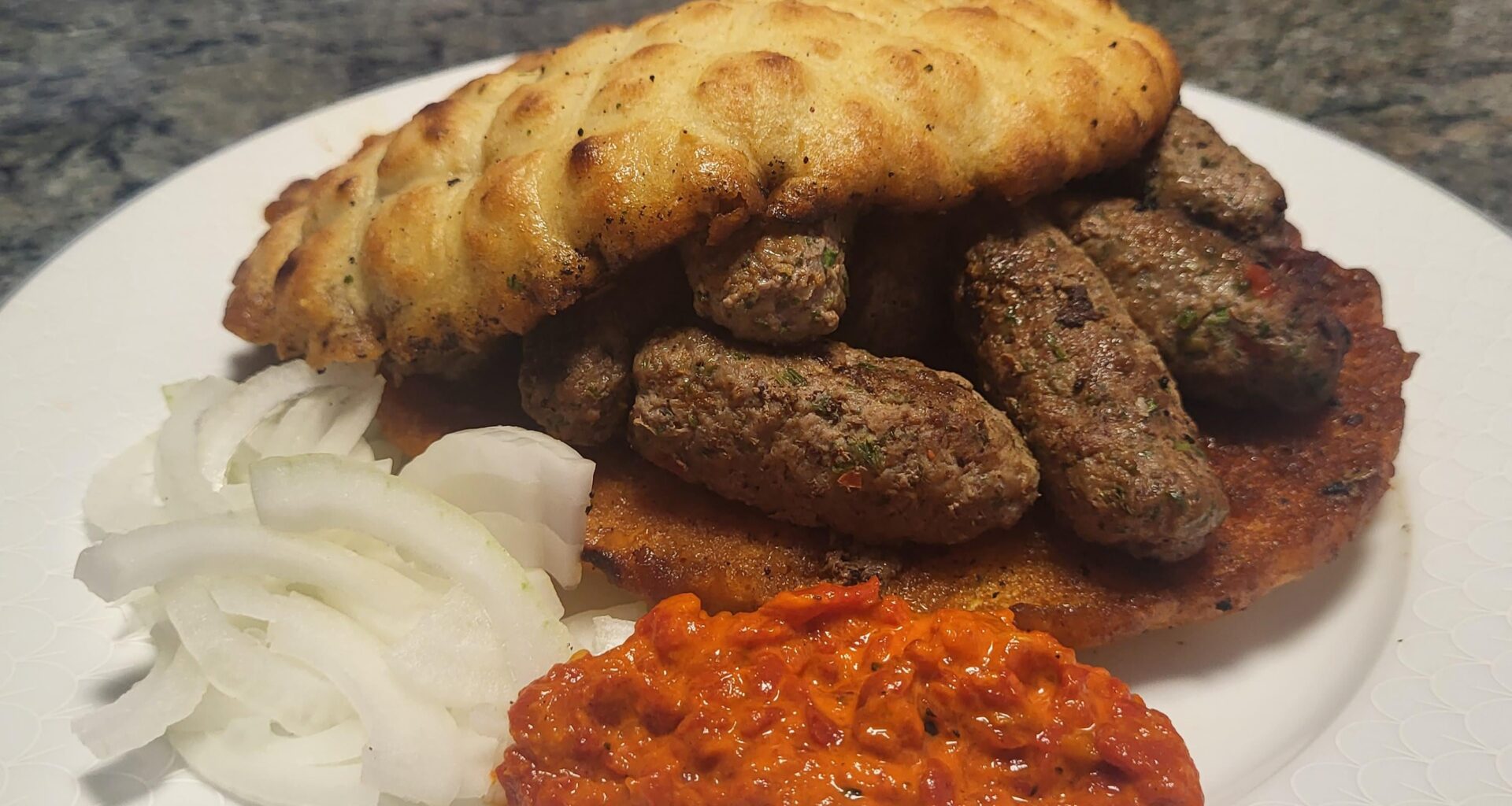 Homemade čevape
