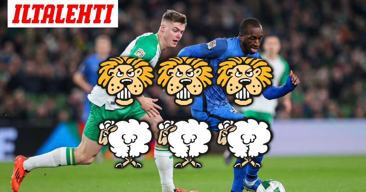 Näin ei voi toimia! Tässä Irlanti–Suomi-ottelun Leijonat & lampaat