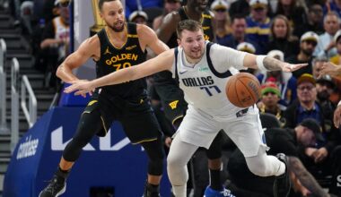 Dončič blestel v San Franciscu, nato so sledile nore minute Curryja! #video
