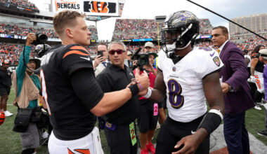 Bengals vs. Ravens score, live updates: Thursday Night Football heads to Baltimore for AFC North showdown