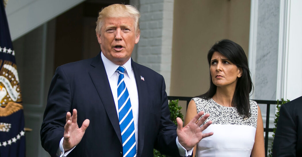 Trump Won’t Have Haley or Pompeo in New Administration