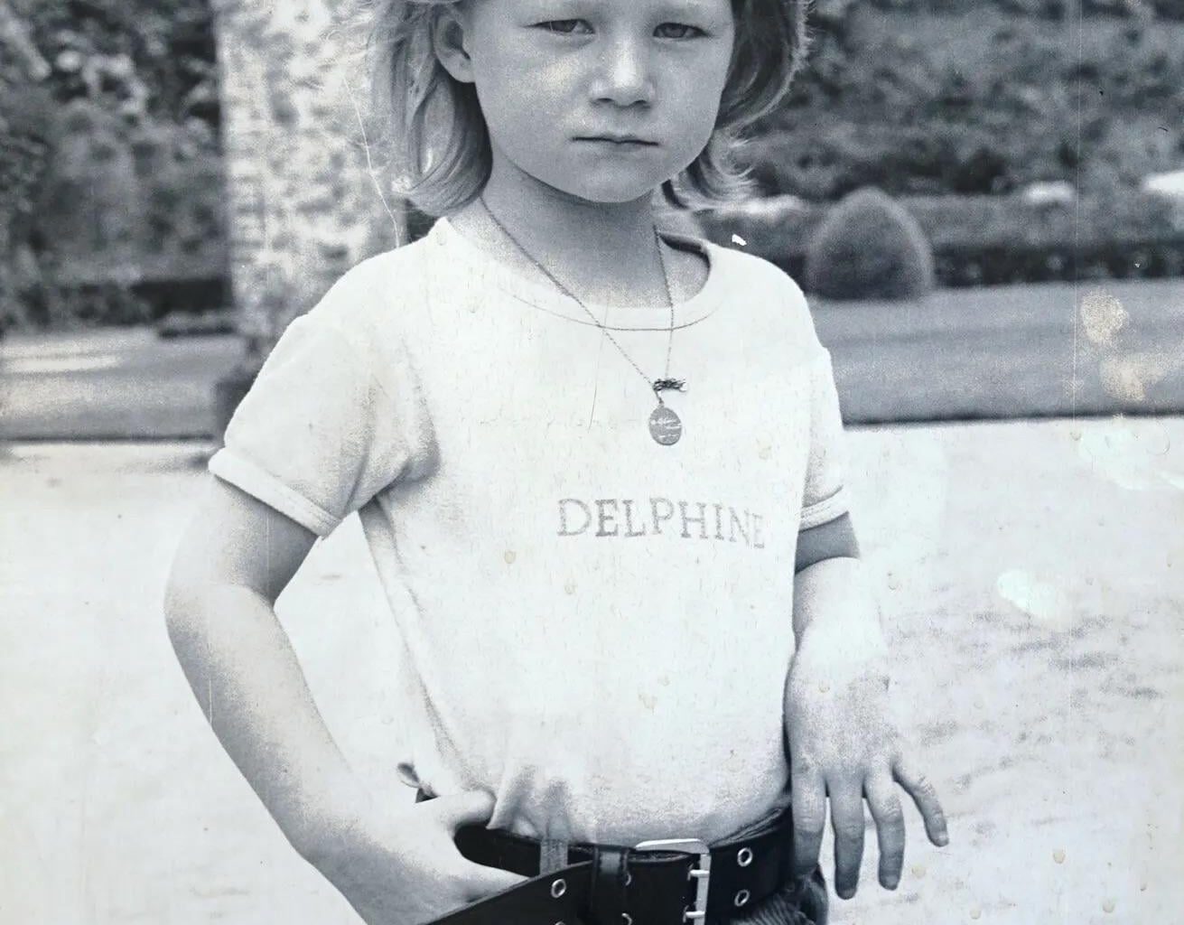 Love This Pic of Princess Delphine as a Little Girl