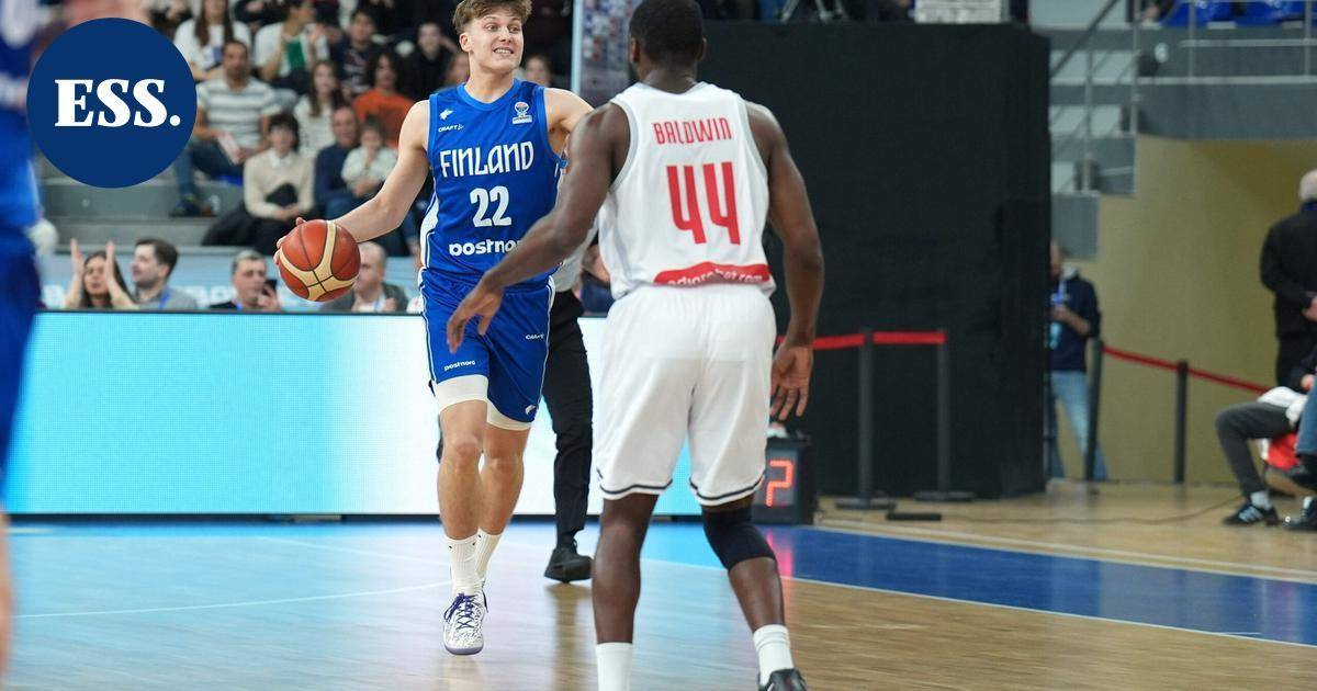 Koripallomaajoukkueelle toinen perättäinen tappio Georgialle EM-karsinnoissa – Samu Adler teki maajoukkuedebyyttinsä | Urheilu