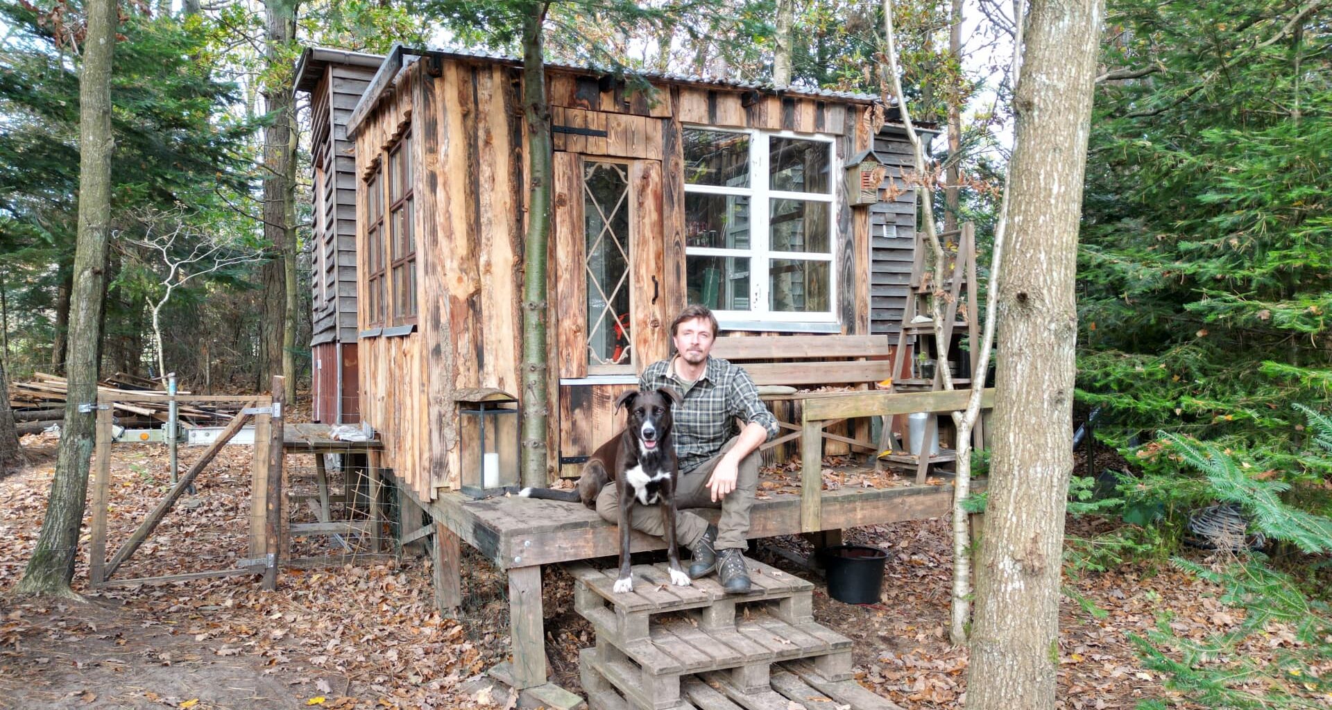 Look inside this millennial's tiny home in the woods of Denmark