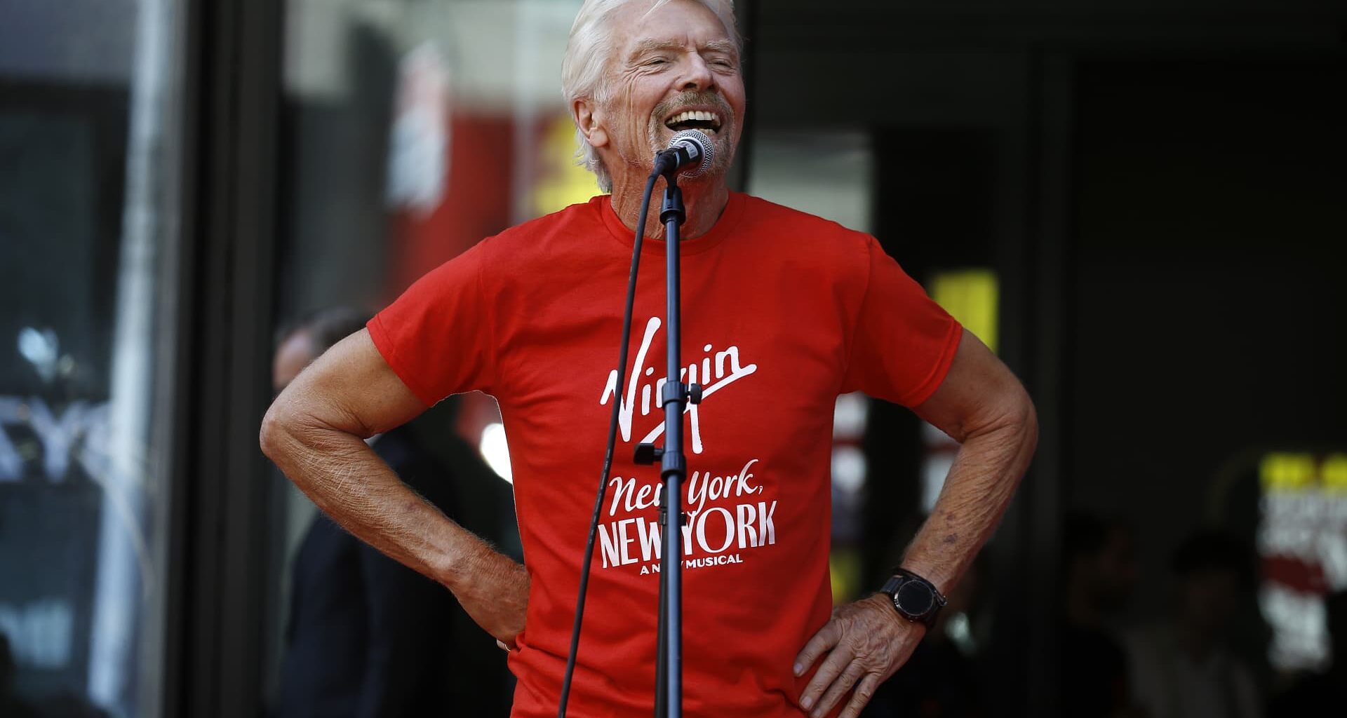 Richard Branson on Virgin Unite partnership with Nile Rodgers foundation