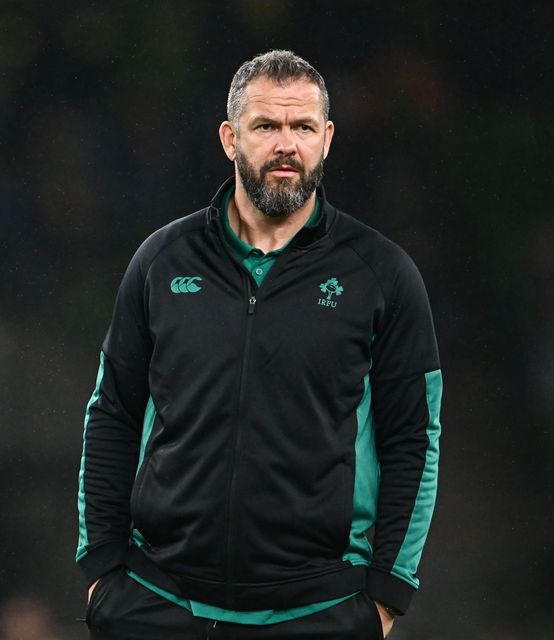 Andy Farrell is wary of making changes against Fiji and Australia.