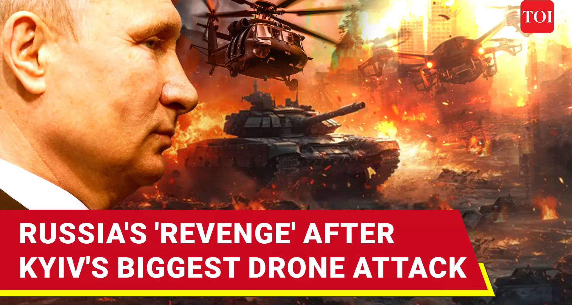 After Trump's Calls, Russia Retaliates To Ukraine's Biggest Drone Attack On Moscow