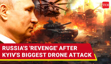After Trump's Calls, Russia Retaliates To Ukraine's Biggest Drone Attack On Moscow
