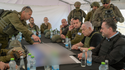 'Will give $5m for every hostage, choice is yours': Netanyahu makes rare visit to Gaza
