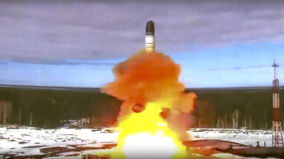Representative image (Picture credit: AP) Russia launches ICBM strike against Ukraine as war escalates