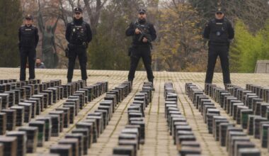 Spanish police seize record 13 tonnes of cocaine in banana shipment from Ecuador