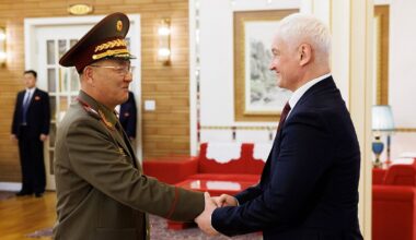 Russian and North Korean defence ministers meet to expand military cooperation