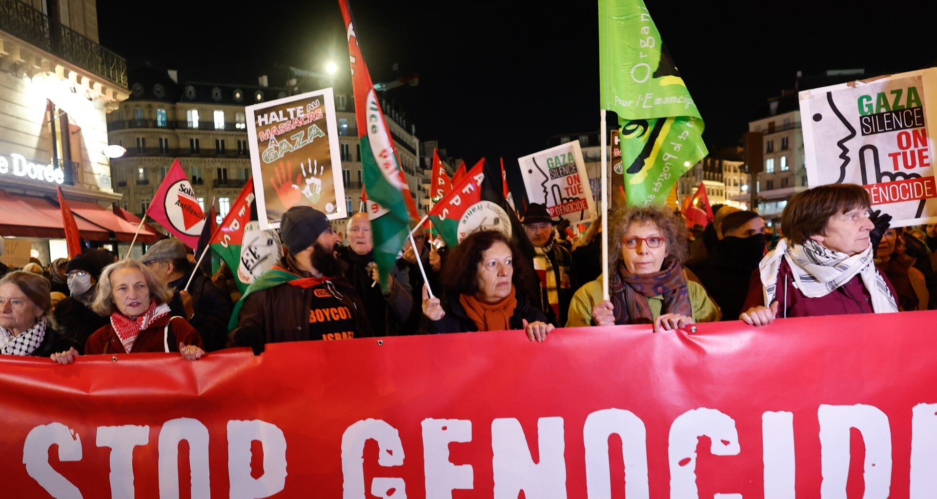 Protests in Paris over pro-Israel gala organised by far-right figures | Israel-Palestine conflict News