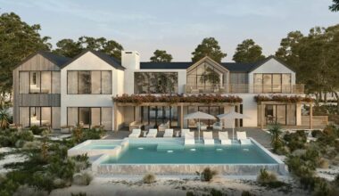 A rendering of one of the luxe private villas inside the CostaTerra compound Image (Image: Instagram/@luxury_listings/Instagram)