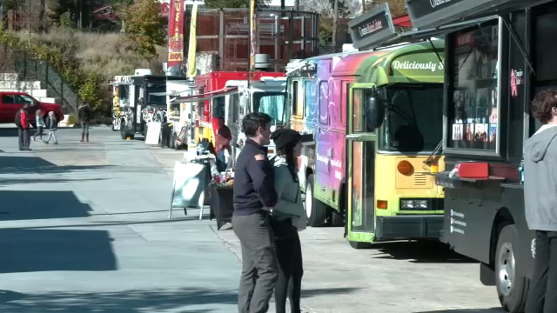 Food Trucks at Small Business Market in Raleigh