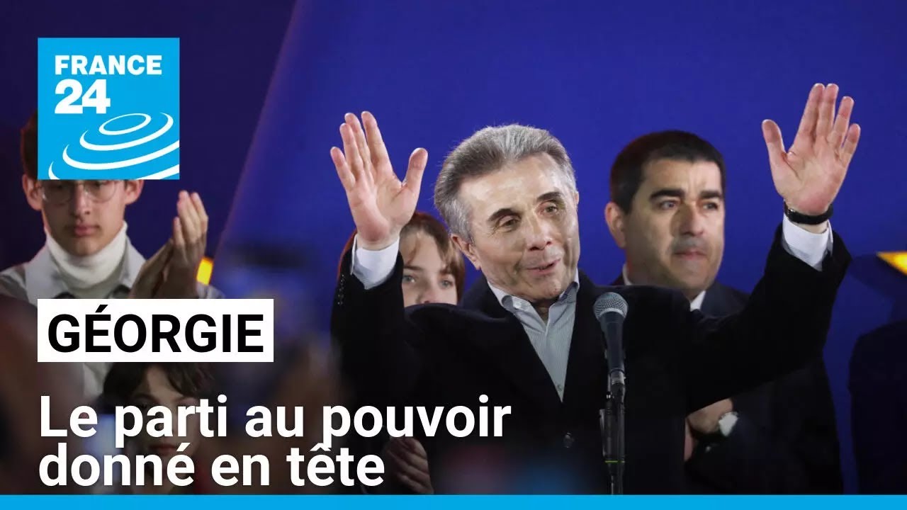 Législatives en Géorgie : le parti au pouvoir donné en tête, selon des résultats partiels